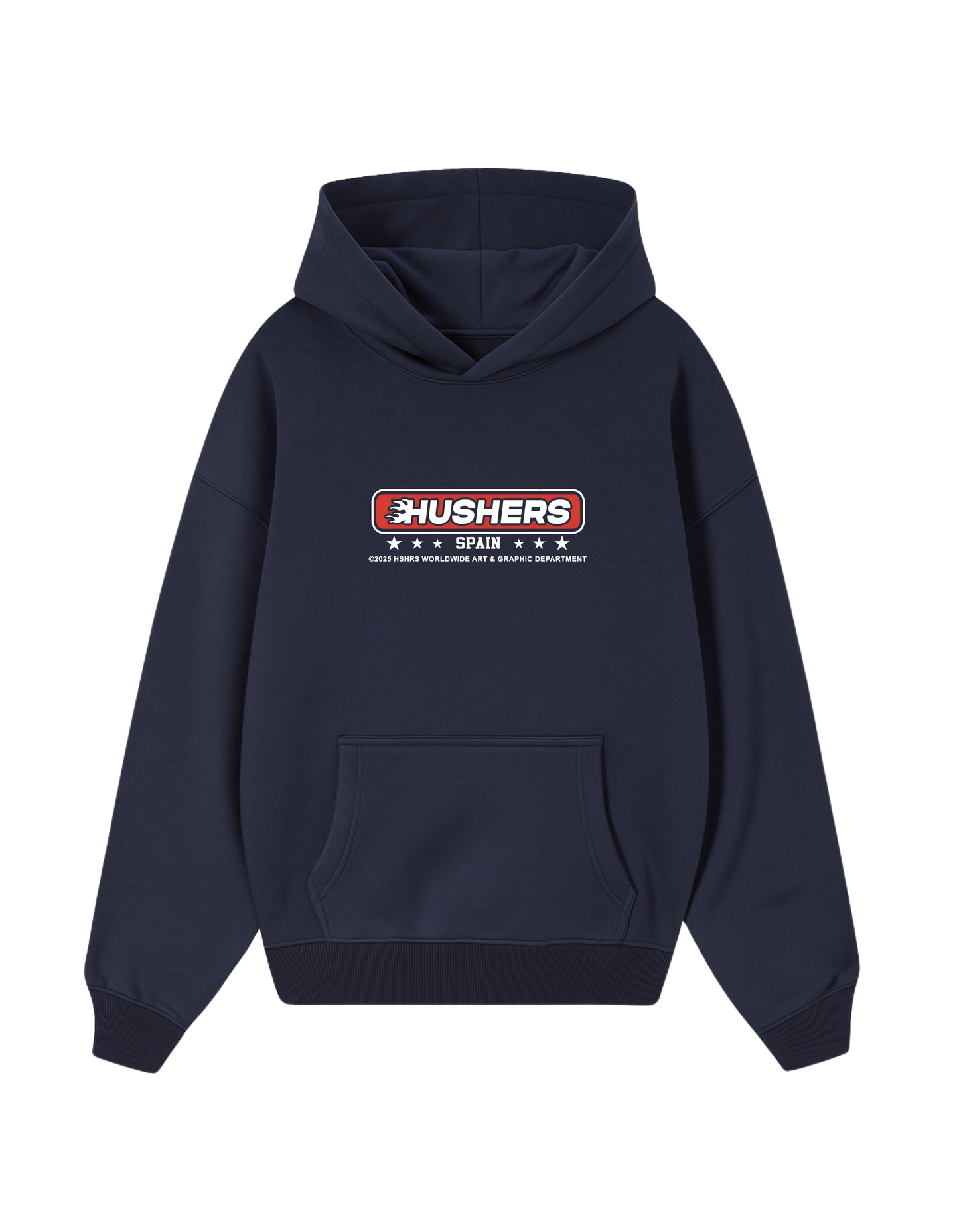 RIDE TOGETHER NAVY BLUE AND MUTED AQUA GREEN HOODIE