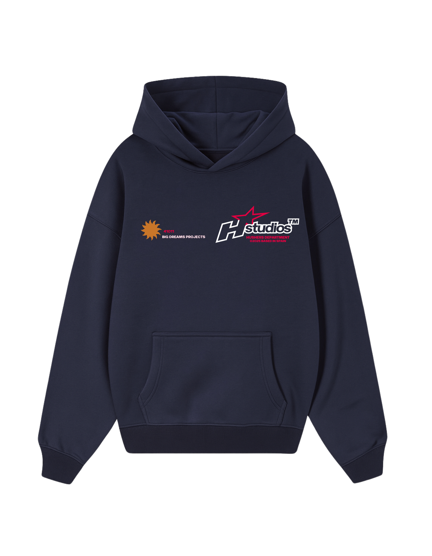 BIG DREAM PROJECTS NAVY BLUE HOODIE