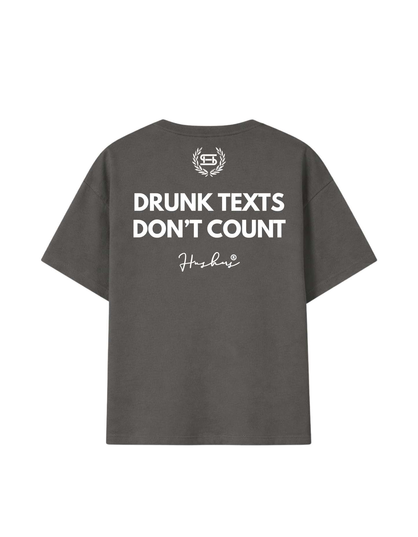 DRUNK GREY TEE