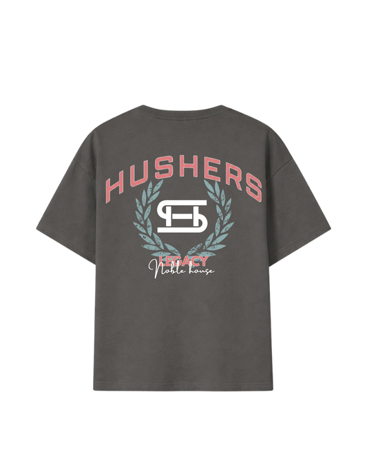 NOBLE HOUSE GREY TEE