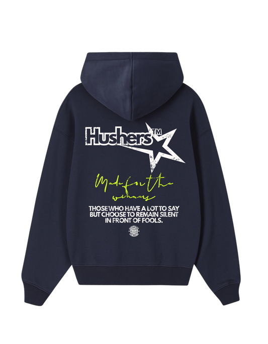 WINNERS OVERSIZED NAVY BLUE HOODIE