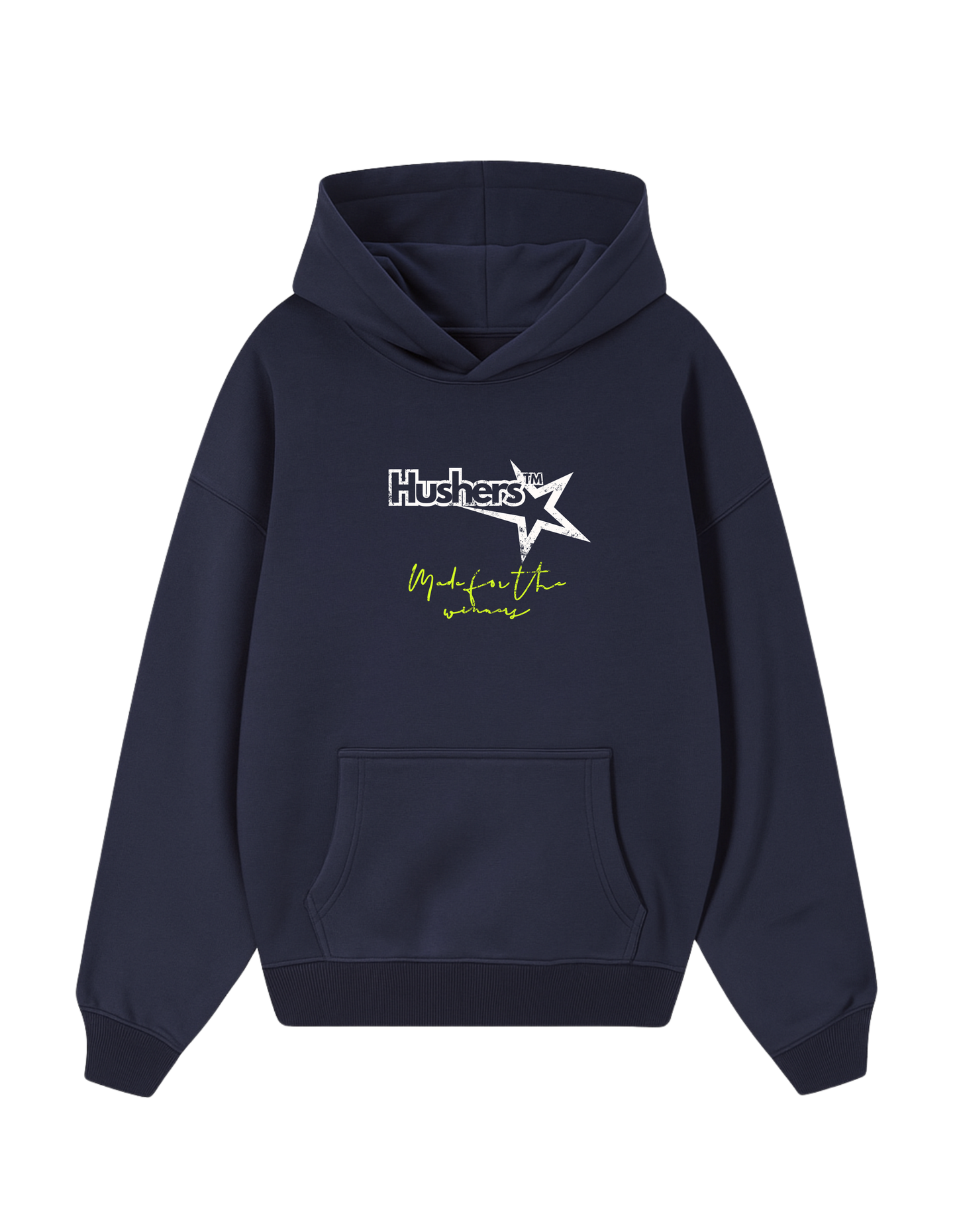 WINNERS OVERSIZED NAVY BLUE HOODIE